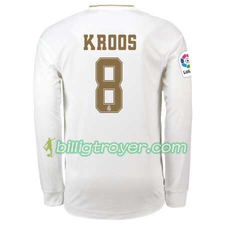 Billige Fotballdrakter Real Madrid Toni Kroos 8 Hjemmedraktsett 2019/20 Langermet